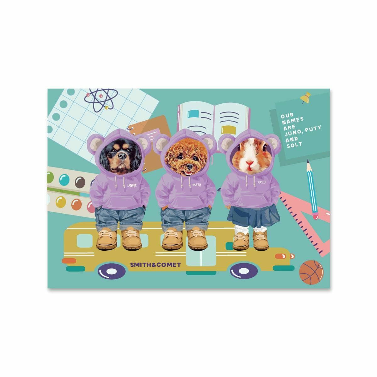 3頭デザイン01