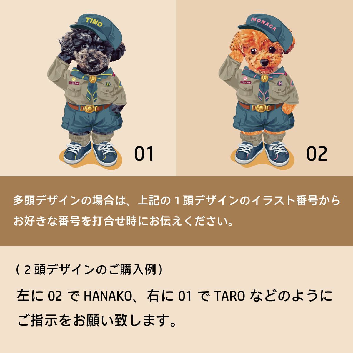 多頭デザインの組合せ